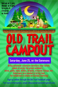 camp out flyer